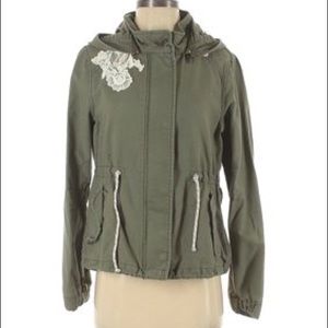 Daughters of Liberation Green Cargo Jacket Size M